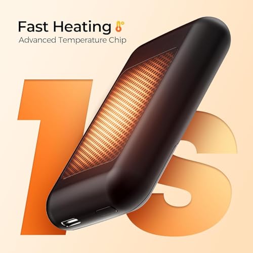 Rechargeable Electric Hand Warmers with Heat Levels and Display V3392