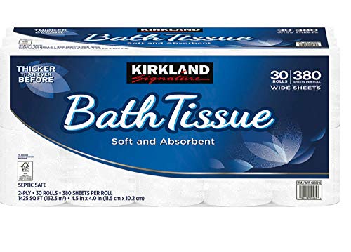 2-Ply Bath Tissue, 30 Rolls O82990