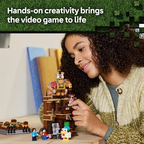 LEGO Minecraft Woodland Mansion Fighting Ring Building Toy for Kids Age 10+ Z5503