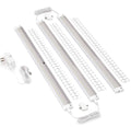 White Finish 3 Extra Long 20 inch Panels LED Dimmable Under Cabinet Lighting Kit M2398