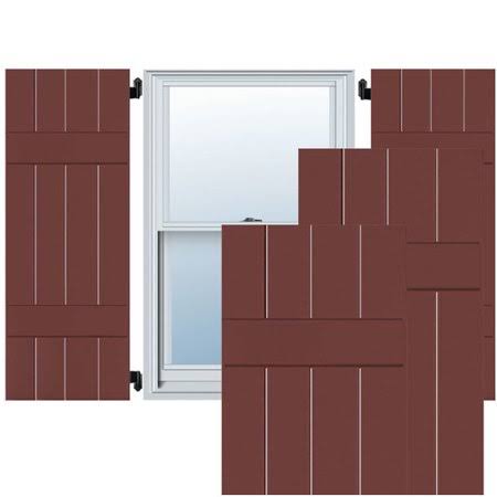 15x22W x 27x22H Exterior Composite Board-n-Batten Shutters (Per Pair) H39241