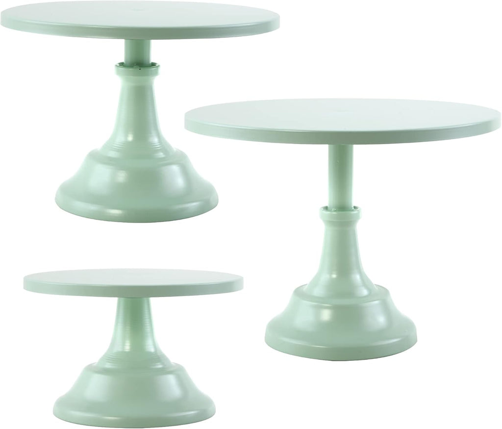 Pink Metal Cake Stand Set of 3 P590