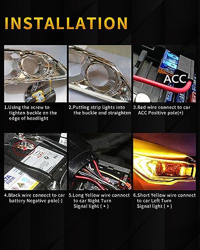 24Inch RGB LED Daytime Running Lights 2-Pack P193