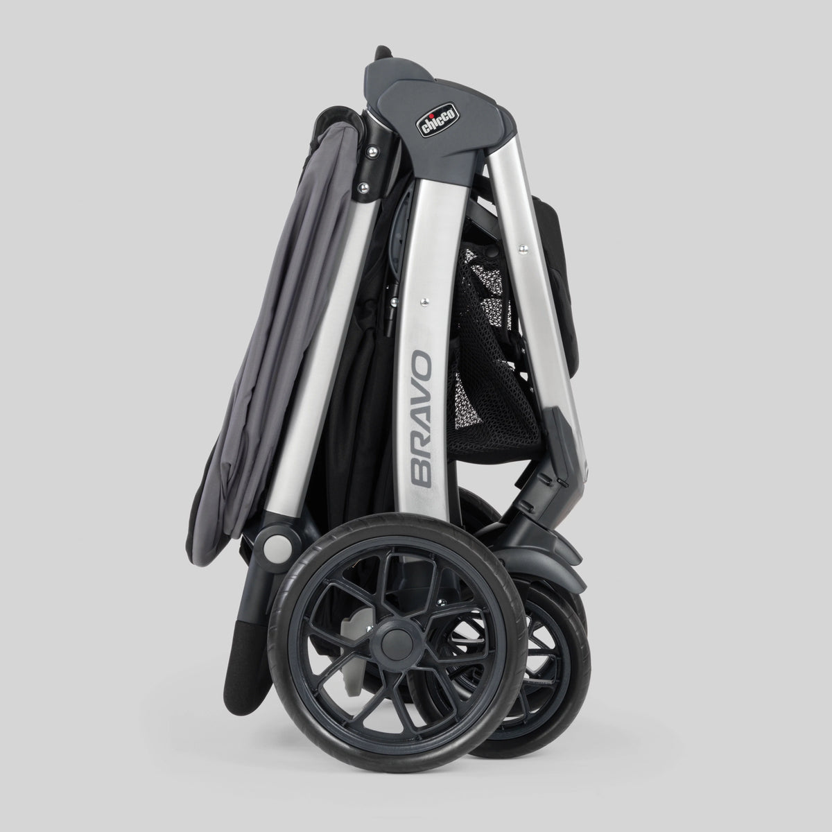 Grey Stroller with Infant Car Seat B198