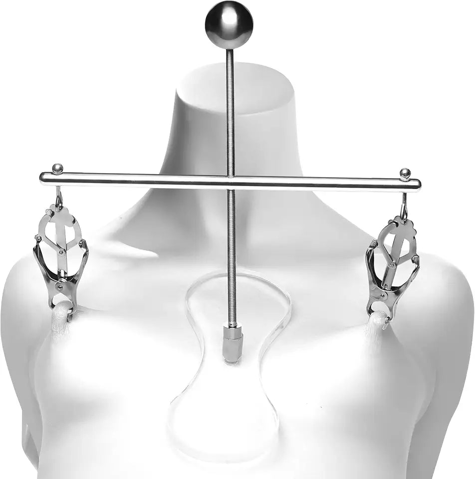 Stainless Steel and Acrylic Nipple Clamps H752