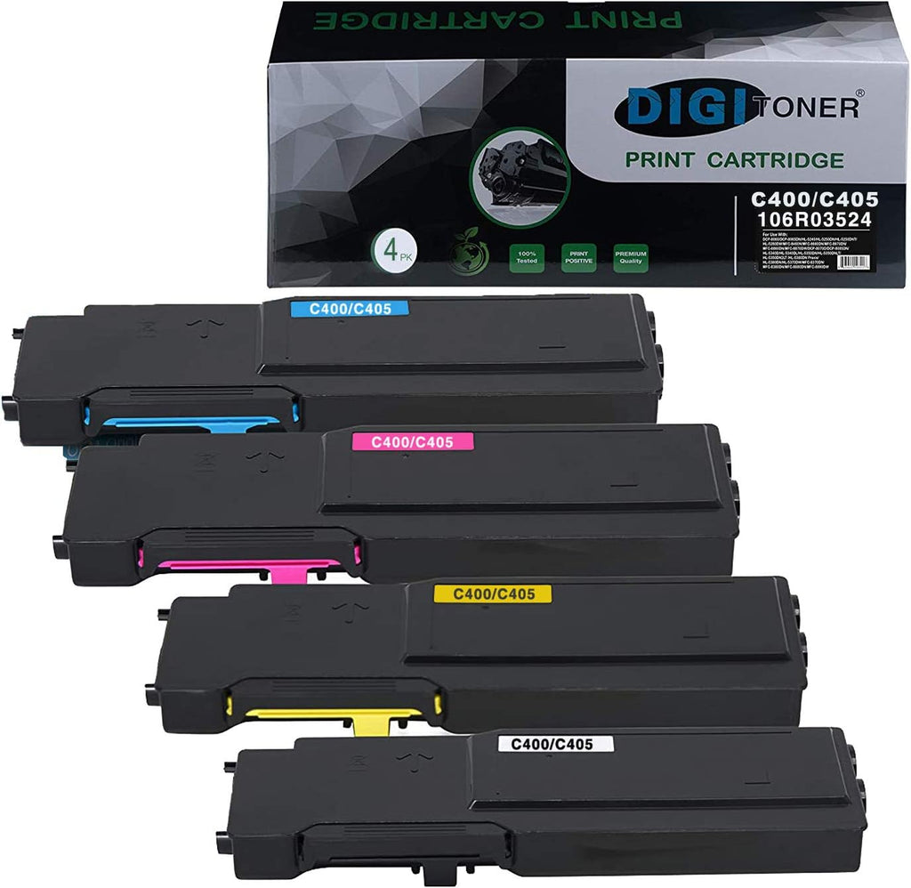 Toner Cartridge 4-Pack for Xerox VersaLink C400 C405 U662