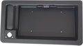 Rear Passenger Side Exterior Cargo Door Handle & License Plate Housing Frame Bracket for Ford Van E150 E250 E350 Pack of 2 D685026