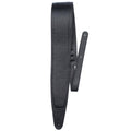 Black Padded Leather Guitar Strap U9186