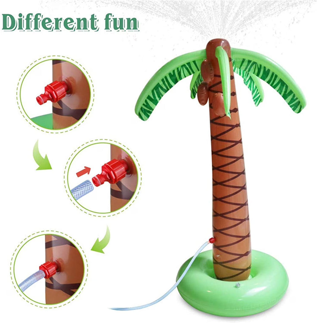Inflatable Palm Tree Yard Sprinkler Toy M723