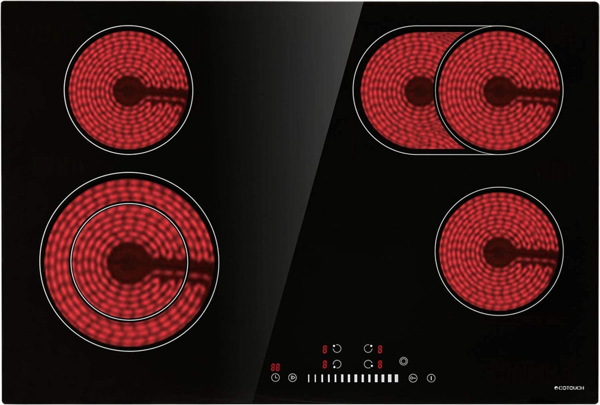 Electric Cooktop 30 inch 4 Burner Smoothtop Built in O1906