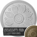 23 5/8 inch x 1 1/2 inch Hand-Painted Ceiling Medallion G978923