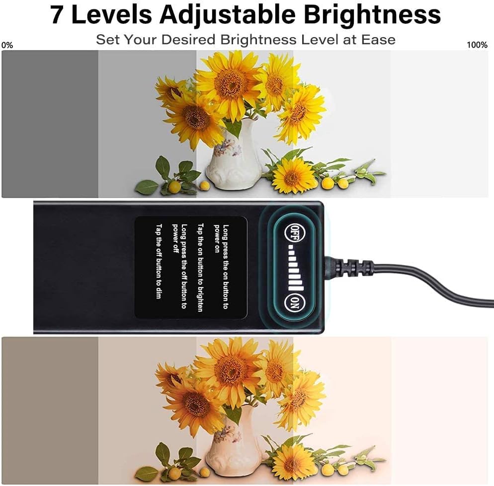 Portable 24 x 24 Inch Photo Studio Light Box with LED Lights and 3 Color Backdrops M9035