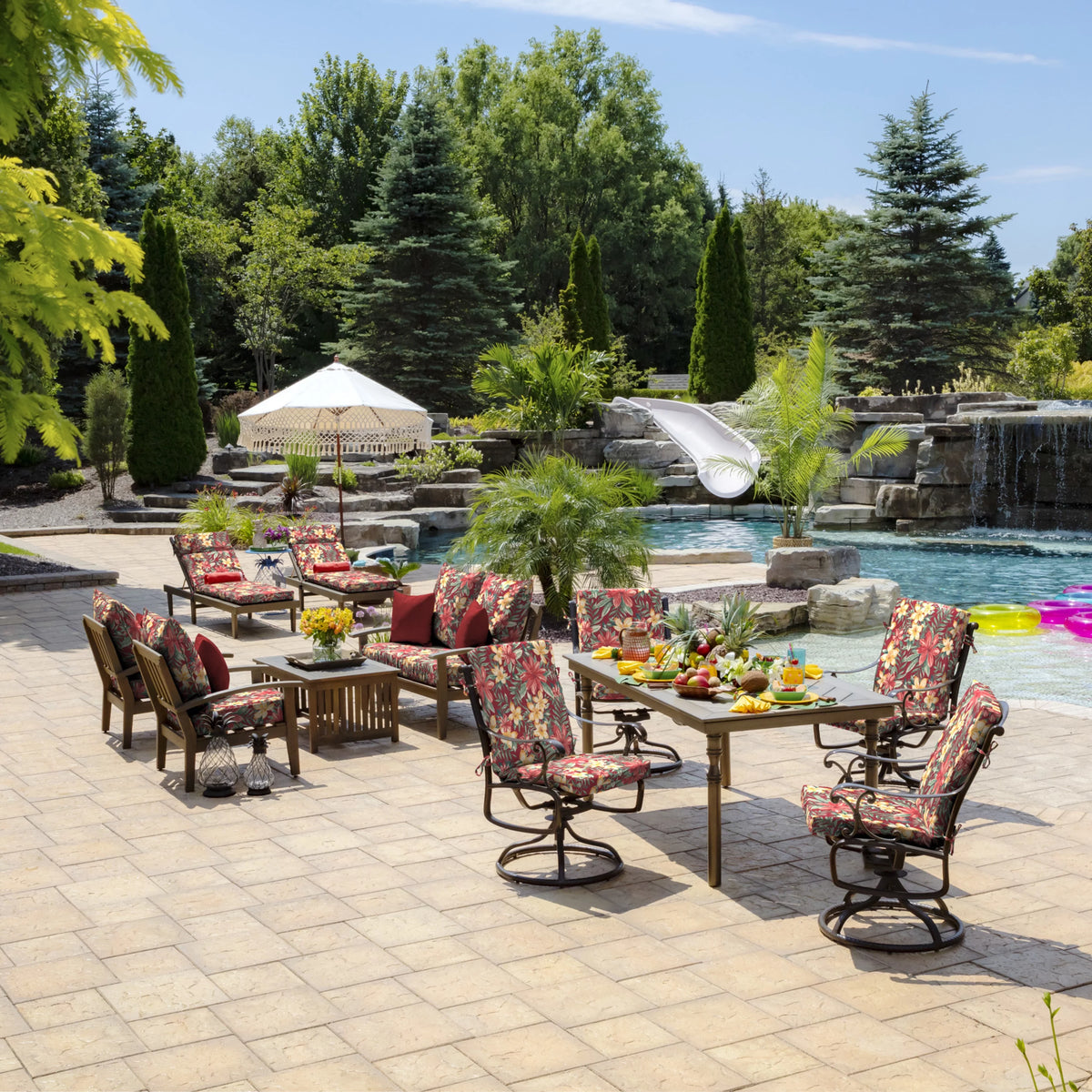 Outdoor Dining Chair Cushion 20 x 20 G8043