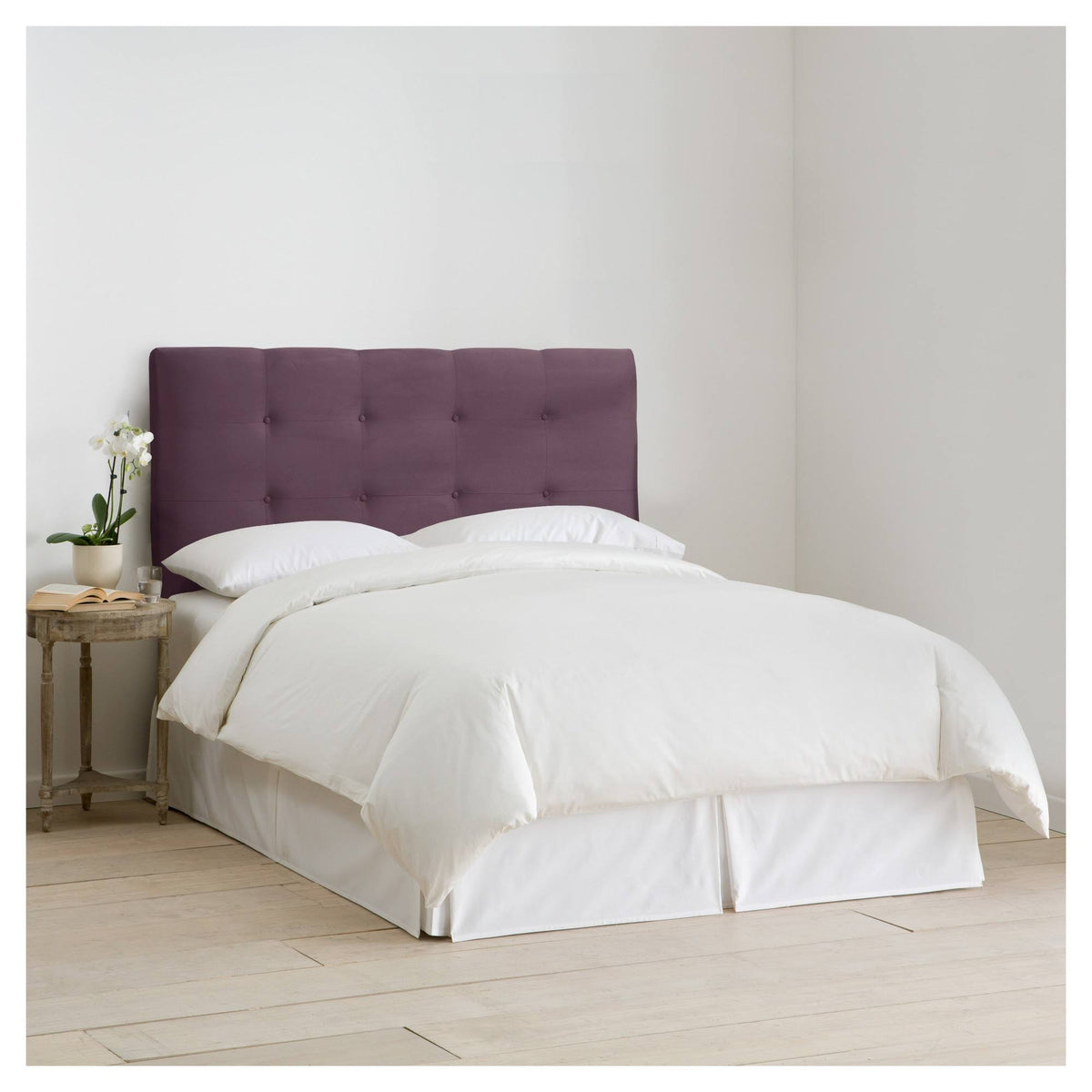 Purple Tufted Headboard (Queen) F158943