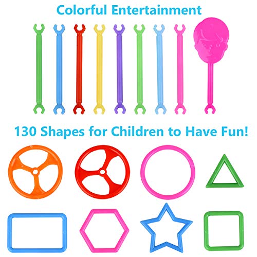 Building Toy Building Blocks Bars Educational Construction Engineering Set 3D Puzzle F488