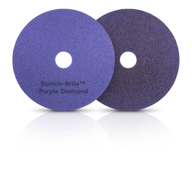 Purple Diamond Floor Pad 12 in 5/Case G937
