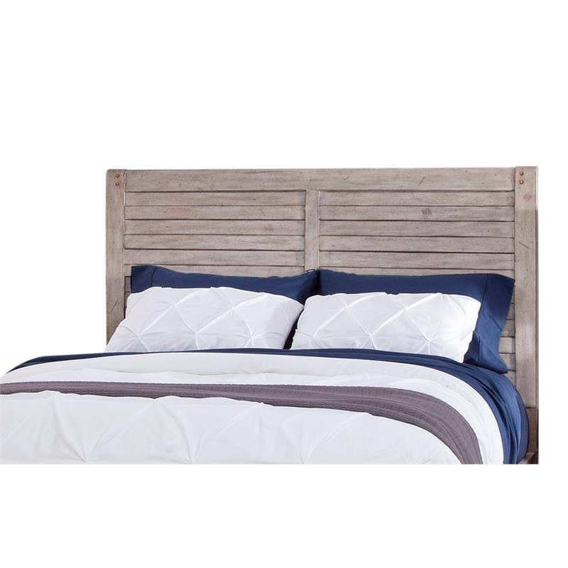 Whitewashed Queen Panel Headboard I359687