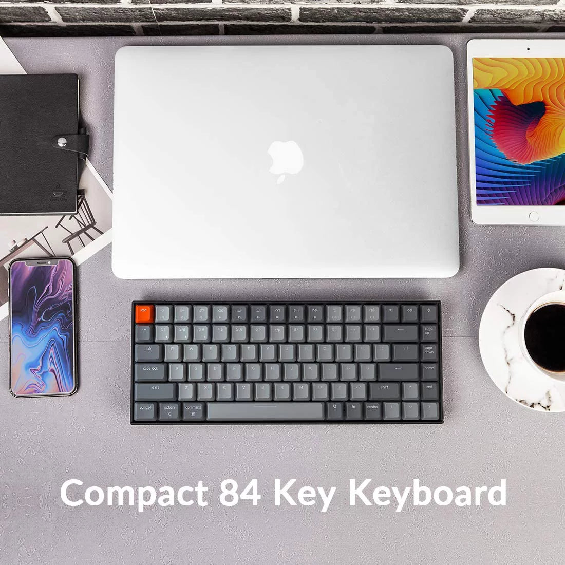 Wireless Backlit Keyboard Gateron G Pro Brown X61582