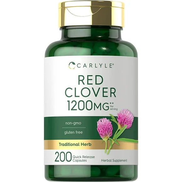 Red Clover Blossom 1200mg 200 Capsules N51828