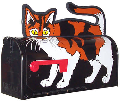 Calico Cat Novelty Mailbox F70960
