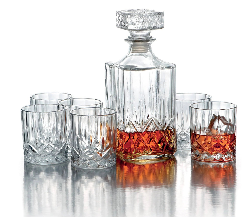 7-Piece Beverage Decanter Set D364