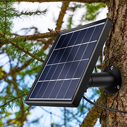 Solar Panel for Ring Spotlight Cam with Security Wall Mount 3.6 M Cable Q716806