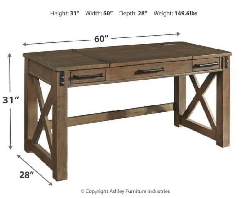 Gray Lift Top Desk Z210