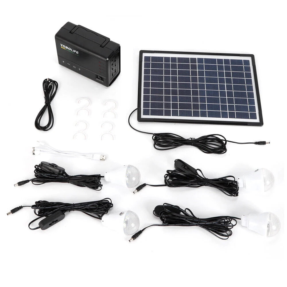 Portable Solar Power Generator Kit with Solar Panel Z921