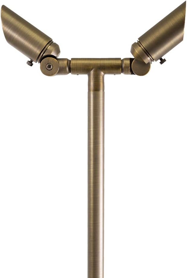 Cast Brass 12V Adjustable Path Light D821126