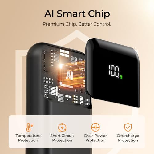 Rechargeable Electric Hand Warmers with Heat Levels and Display V3392