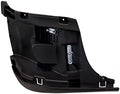 Black Bumper End Reinforcement Without Fog Light Hole L574965