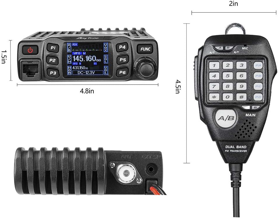 Dual Band 25W VHF/UHF Mobile Radio Z5590