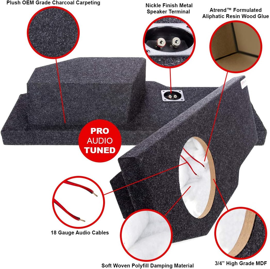 Dual 10" Sealed Subwoofer Enclosure E8393