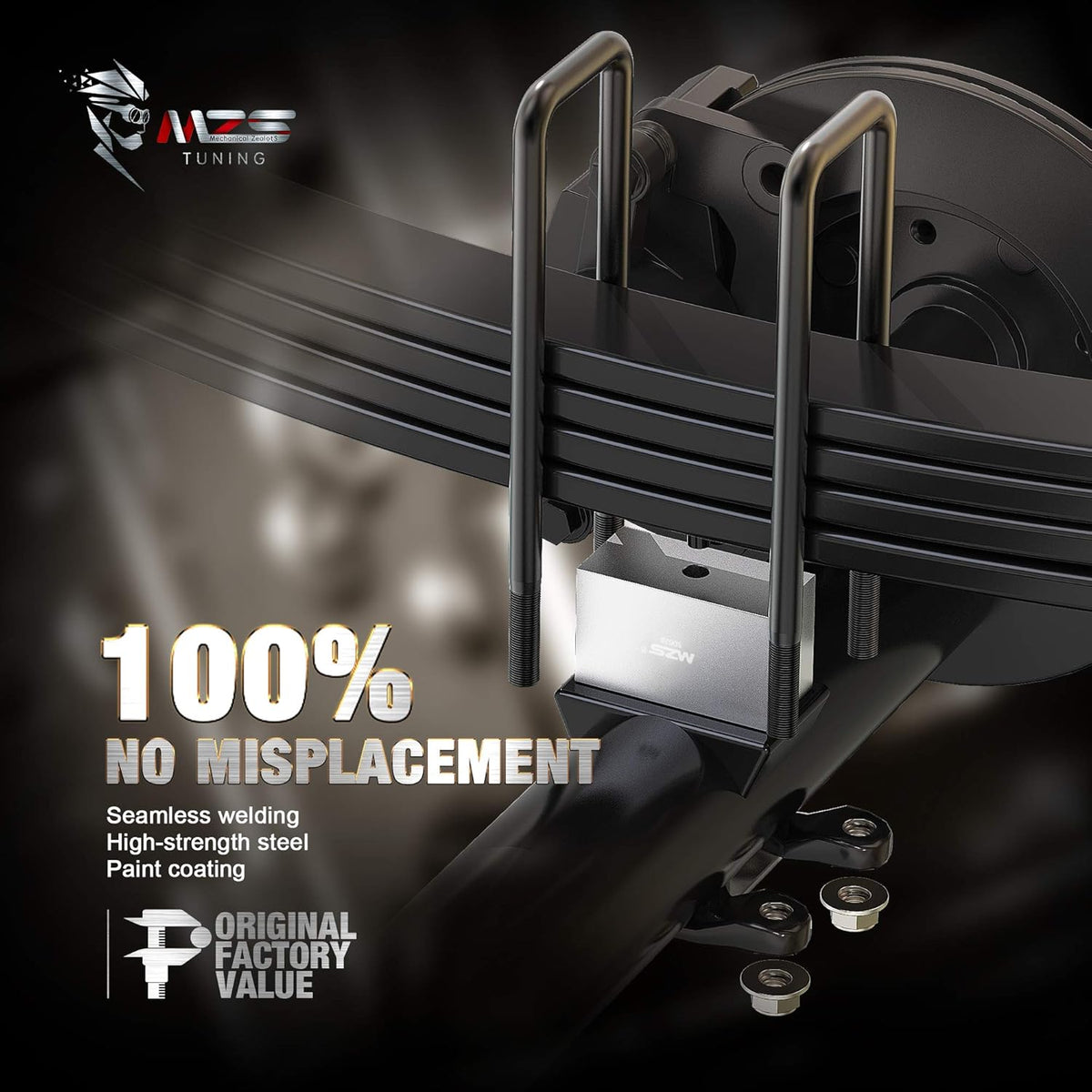 2" Rear Lift Blocks Pack of 2 D9581
