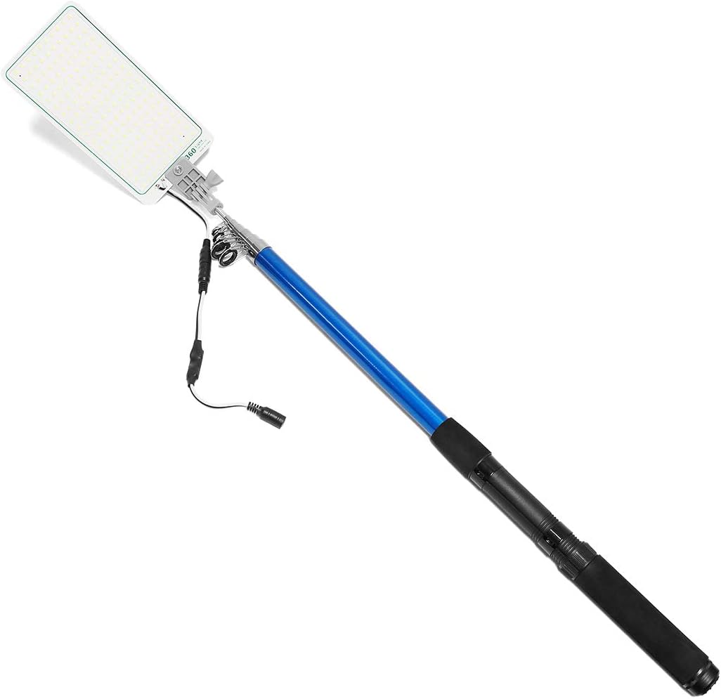Telescopic Fishing Rod Lamp with IR Remote 12V K36020