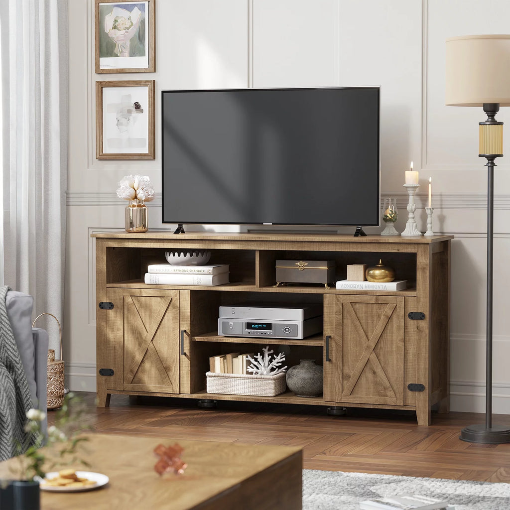 Farmhouse TV Stand for 65 Inch TV T31033