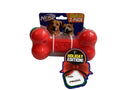 2-Pack Squeak Dog Toy Red/Green X654