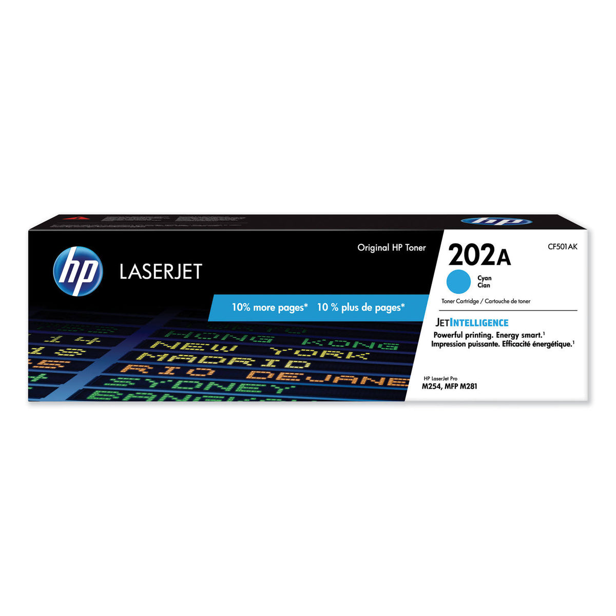 Cyan LaserJet Toner Cartridge N536