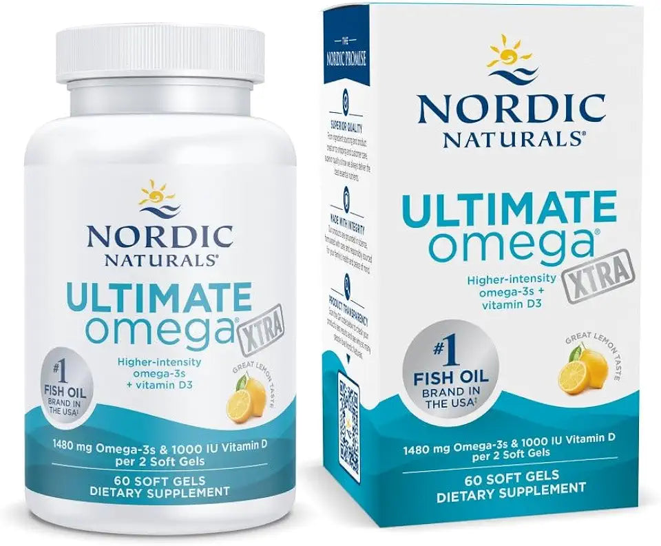 Lemon Flavor 60 Soft Gels Omega-3 Vitamin D3 Q28637
