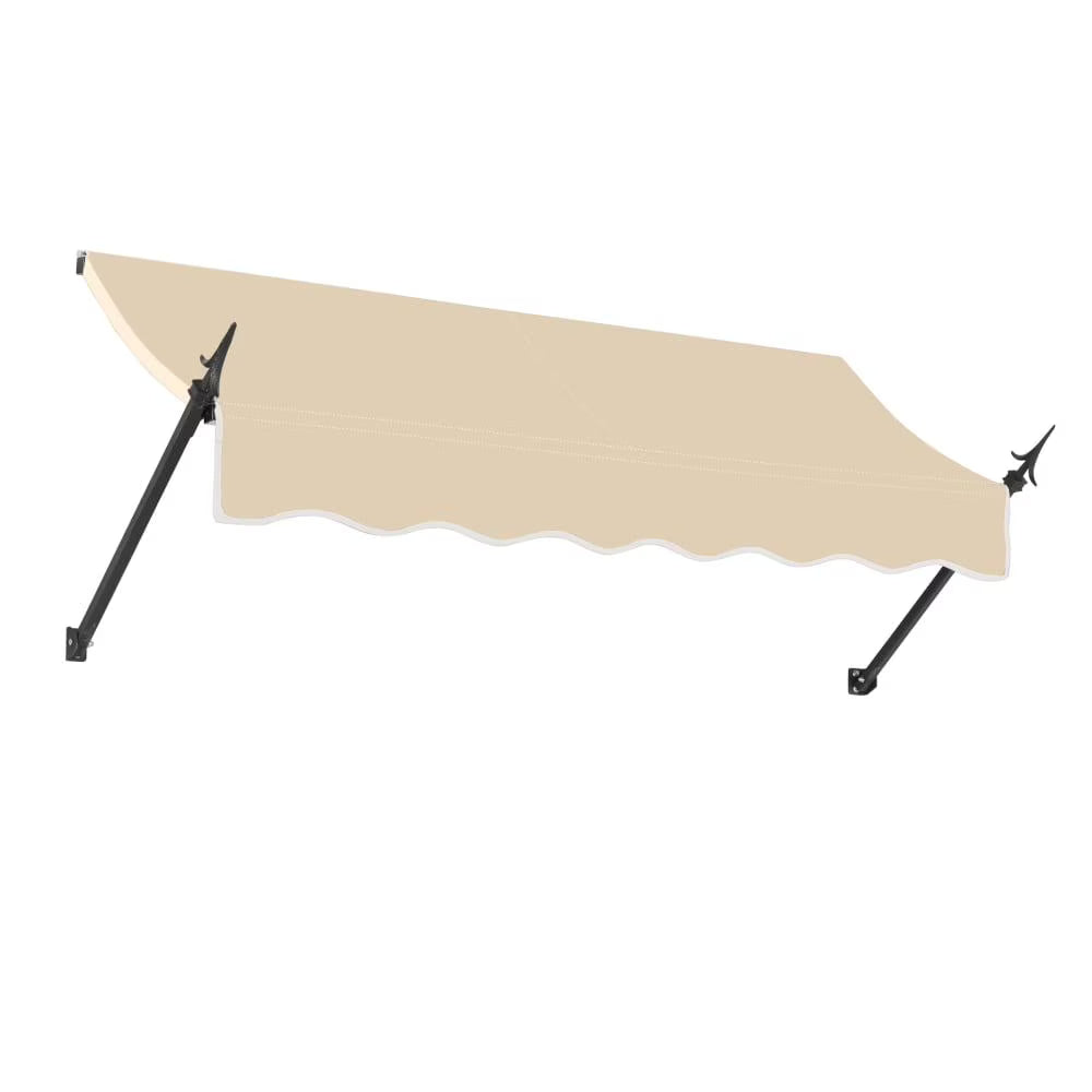 Tan Acrylic Fixed Awning Q7459