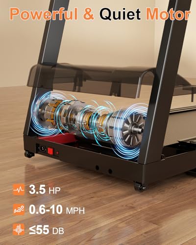 Folding Treadmill with 3.5 HP, 350 LBS D82360