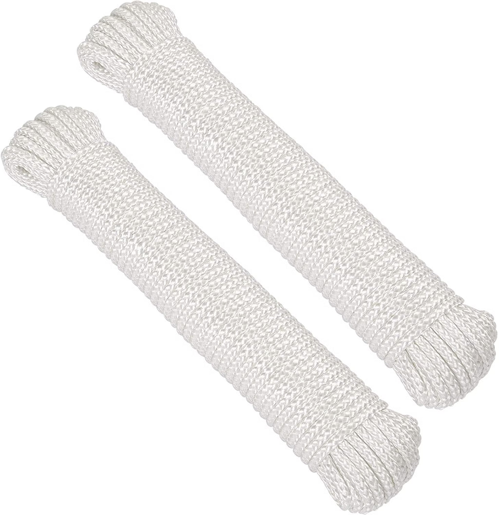 Nylon Braided Clothes Line, 100’ X 3/16”, 2 PK T49785