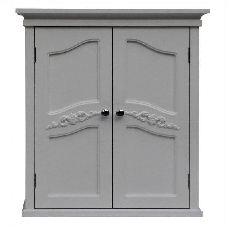 2-Door White Wall Cabinet P861295