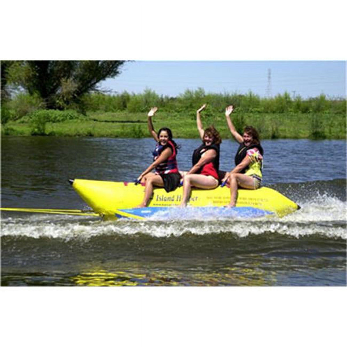 3 Passenger 13 feet Banana Water Sled N26965