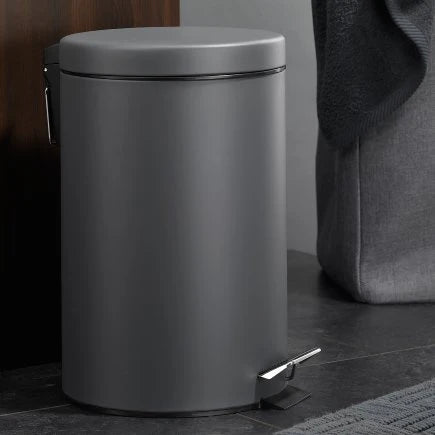 Dark Grey 12 L Dust Bin A154