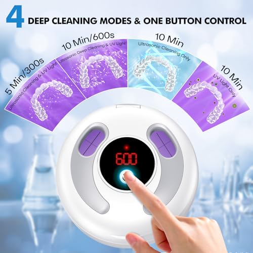 Black 200ML Ultrasonic Retainer Cleaner T97173