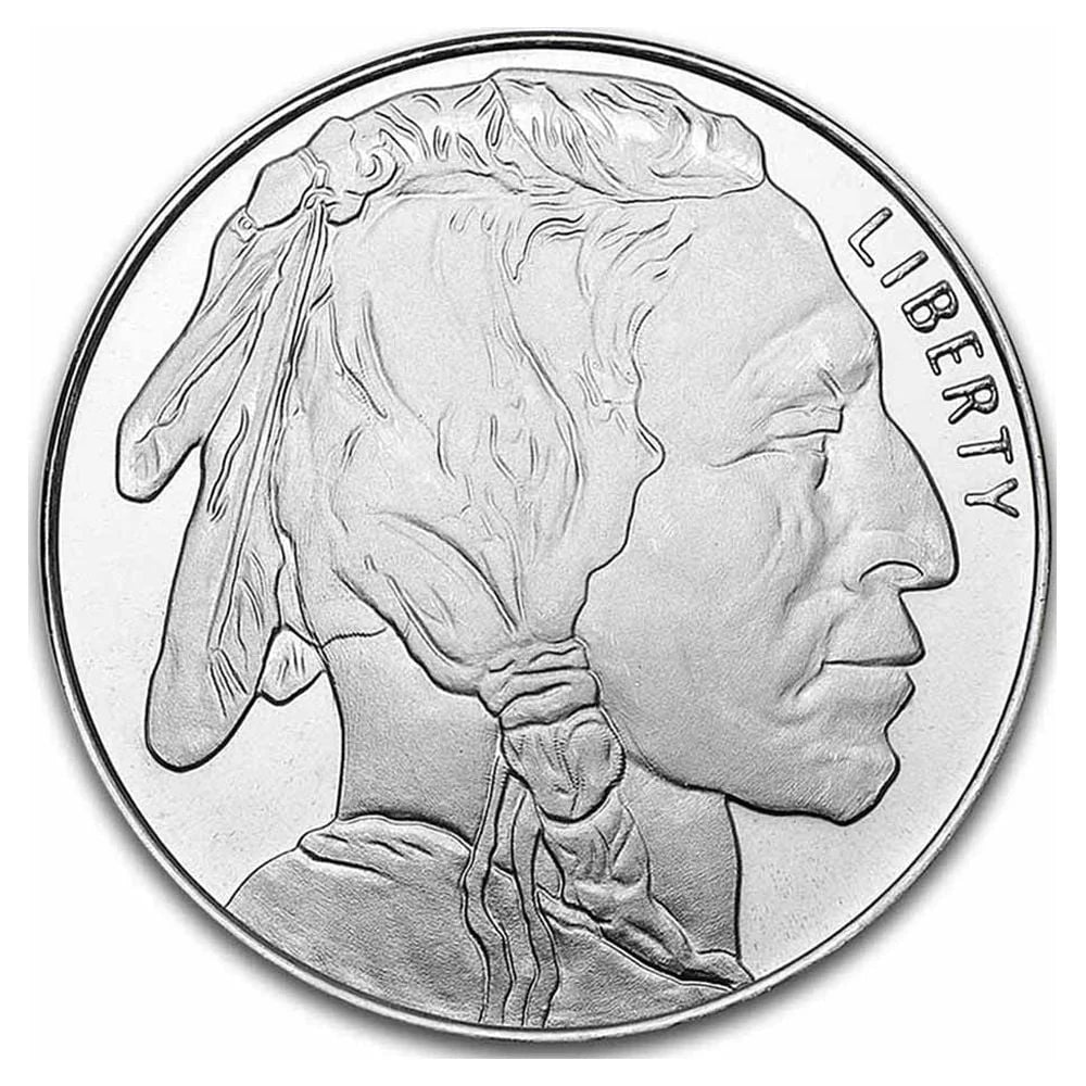 1 oz Silver Round Buffalo F564