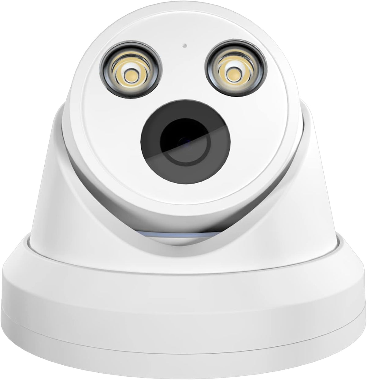 5MP Outdoor PoE IP Dome Camera with Full Color Night Vision P1333