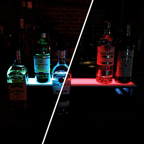 LED Liquor Bottle Display Shelf - 1 Tier - 36" Y980