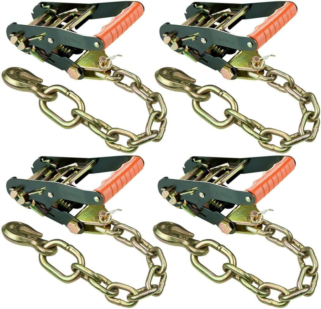 4 Pack Ratchet Buckle with Welded Grab Hook M942938